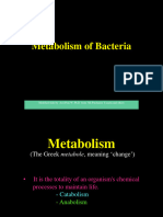 Materi 5 - Metabolism of Bacteria