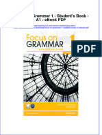 Focus On Grammar 1 Students Book A1 Ebook PDF