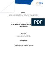 Estrategia de Liderazgo de Costos Cristina