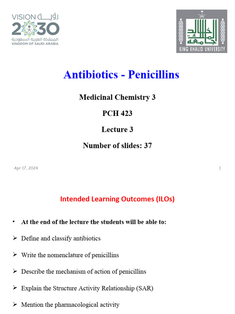 Penicillins | PDF | Penicillin | Beta Lactamase
