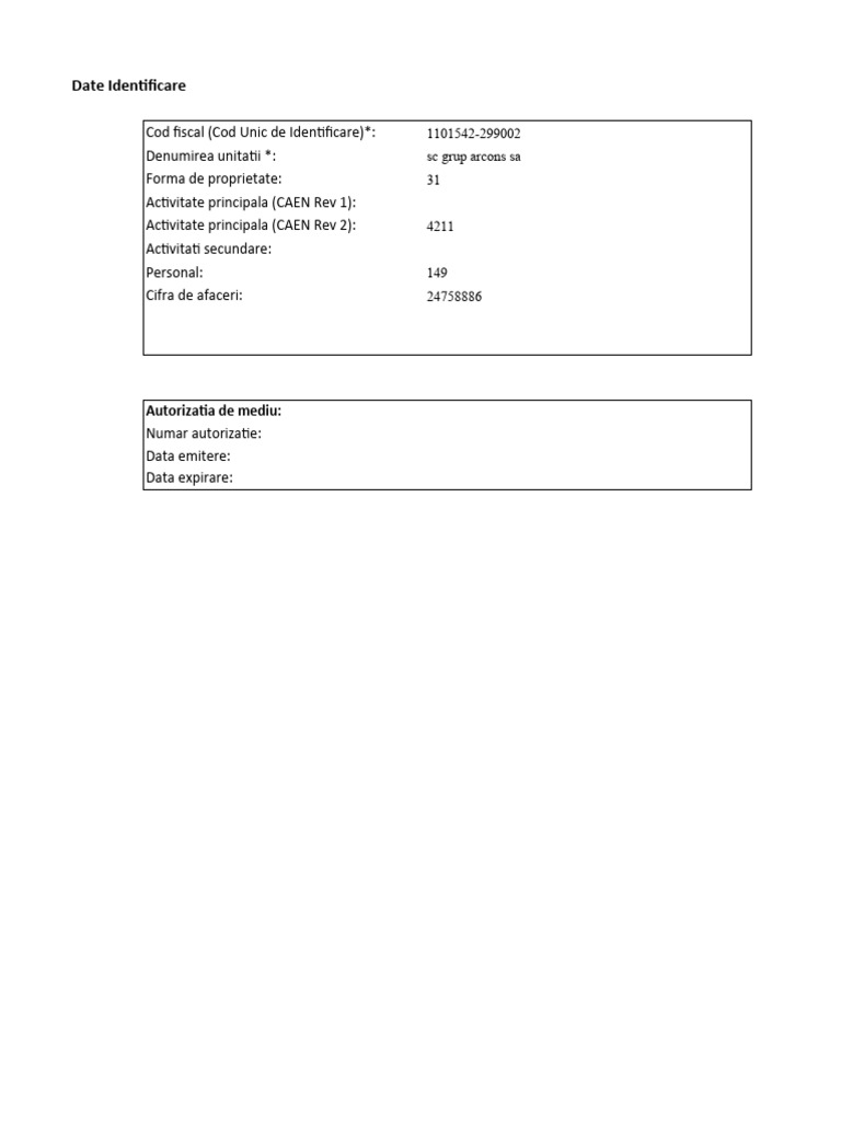 Chestionar GD-PRODDES - 2013 | PDF