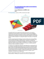 Cómo Guiar en La Madurez en BPM A Las Organizaciones