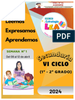 Lectura 1 Vi Ciclo Cachorritos en Venta