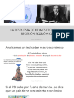 LA RESPUESTA DE KEYNES FRENTE A LA RECESIÓN