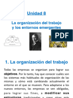 Unidad 8. La Organización Del Trabajo y Los Entornos Emergentes