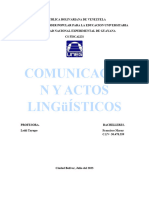 Comunicación y Actos Linguisticos Francisco Maray