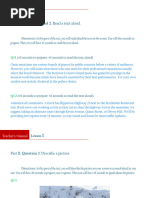 TOEIC Speaking Test Sample Questions | PDF
