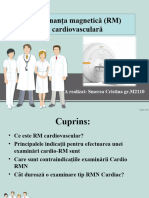 Rezonanța Magnetică (RM) Cardiovasculară: A Realizat: Smerea Cristina gr.M2110