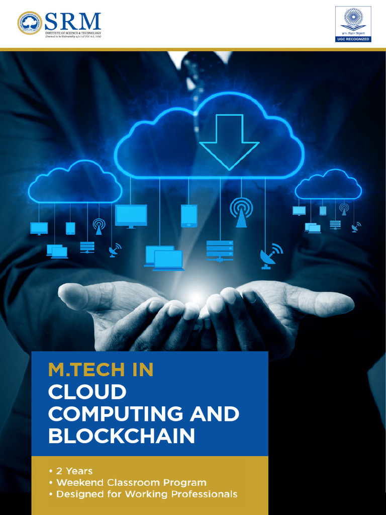 SRM M Tech Cloud Computing Blockchain PDF Cloud Computing Computing