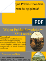 Temat Wojna Polsko Szwedzka