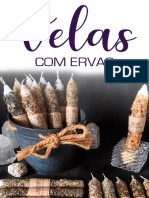 Velas com Ervas