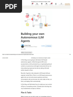 Building Your Own Autonomous LLM Agents - LinkedIn