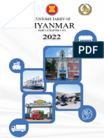 Customs Tariff of Myanmar 2022 (Updated) (19.12.2022)