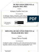 Diploma Trabajador