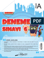 2 Sınıf DENEME SINAVI 06 (A) (14.03.2023)