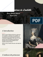 Princesse de Lamballe-Proiect Franceză