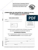 Formulario de Avaliacao Da Conduta Social FACSRI VERSAO 13SET23