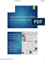 19 Electrical Stimulation For The Upper Extremity 2016 04 Handout