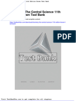 Download Chemistry The Central Science 11Th Edition Brown Test Bank pdf docx