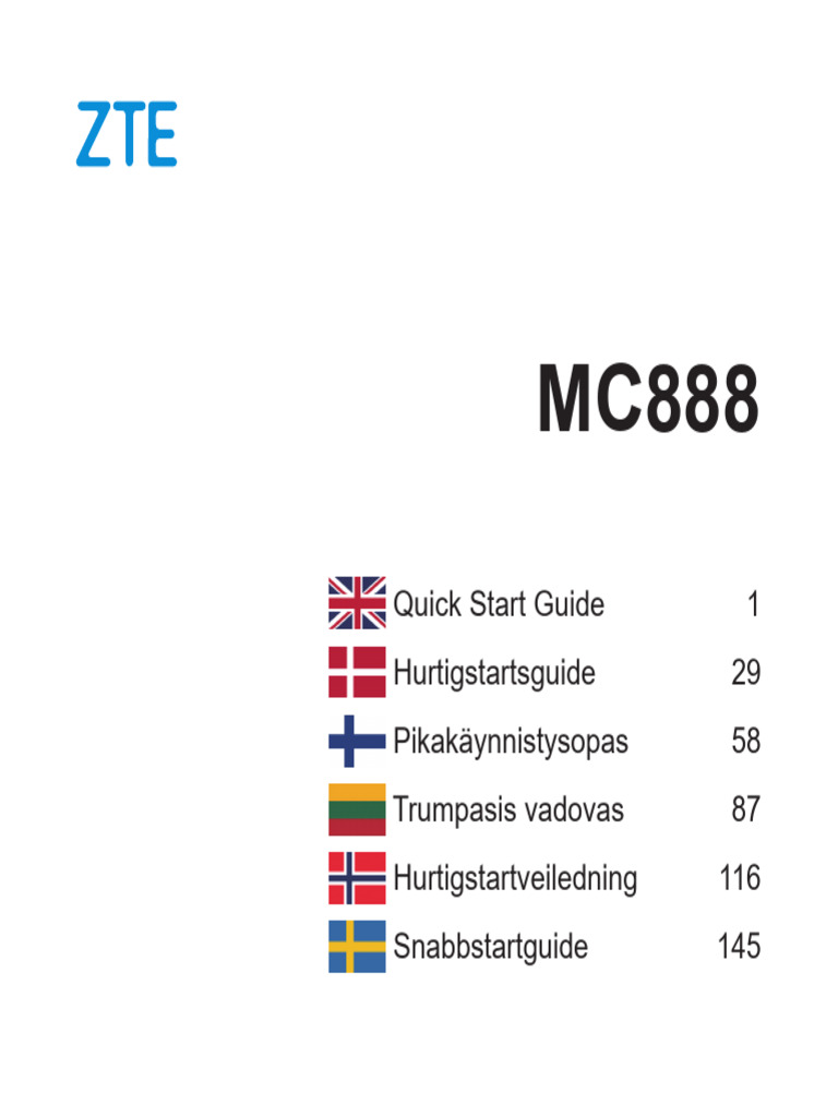 MC888 Quick Start Guide V1.0 - RED-0407 | PDF | Computer Network | Wi Fi