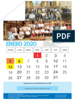 Calendario 2020 6