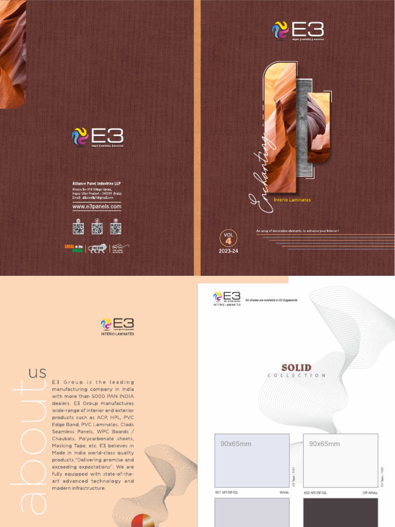 E3 - Decorative Laminates | PDF
