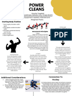 Power Cleans: Additional Considerations Connection To Hockey