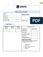 Indian Economy 03 - Daily Mains Question Booklet