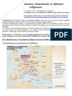 [2022!03!17] H-II-2 - Renaissance, Humanisme Et Réformes Religieuses