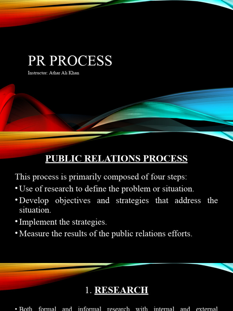 PR Process | Download Free PDF | Public Relations | Goal