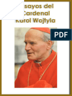Ensayos Del Cardenal Karol Wojt - Cardenal Karol Wojtyla