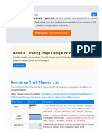 Bootstrapcreative Com Resources Bootstrap 5 Cheat Sheet Classes Index