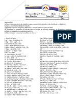 Balanceamento de Reações Químicas