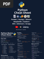 Python For Data Science Cheat Sheet 2.0