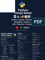 Python for Data Science Cheat Sheet 2.0