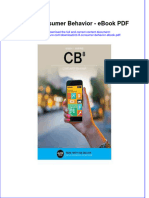 Dwnload full Cb 8 Consumer Behavior Pdf pdf