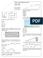 25-03 A 29-03 D051 - M Resolver Problema Que Envolva Razões Trigonométricas No Triângulo Retângulo (Seno, Cosseno, Tangente) .