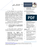 A PUBLICIDADE DO ADVOGADO NO ORDENAMENTO JURÍDICO ANGOLANO