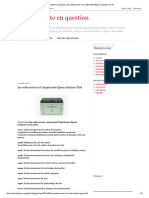 L'imprimante en Question - Les Codes Erreur Sur L'imprimante Epson Aculaser CX16