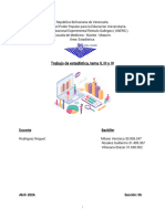 Trabajo de Estadística, Tema II, III y IV