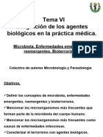 I Microbiota. EE y ERE. Bioterrorismo