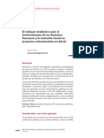 2021 - El Enfoque Sindémico para El Fortalecimiento de Los DDHH y La Inclusión Social en Proyectos Extensionistas en Salud