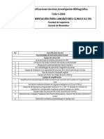 Especificaciones Técnicas Requeridas ILC