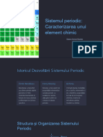 Sistemul Periodic Caracterizarea Unui Element Chimic