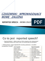 REPORTED SPEECH. ppt