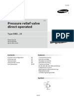 Pressure Relief Valve Direct Operated: Type DBD... 10