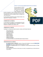 Desarrollo Economico y Social Del Departamento de San Miguel