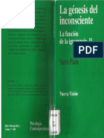 Paín, S. (1985) - La Génesis Del Inconsciente. Cap. 4, 5, 6, 7 y 9