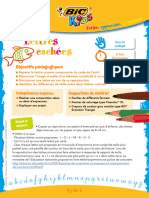 Fiche Bic A5 01 Lettres Cachees