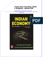 Indian Economy Key Concepts Sixth Edition English Ebook PDF